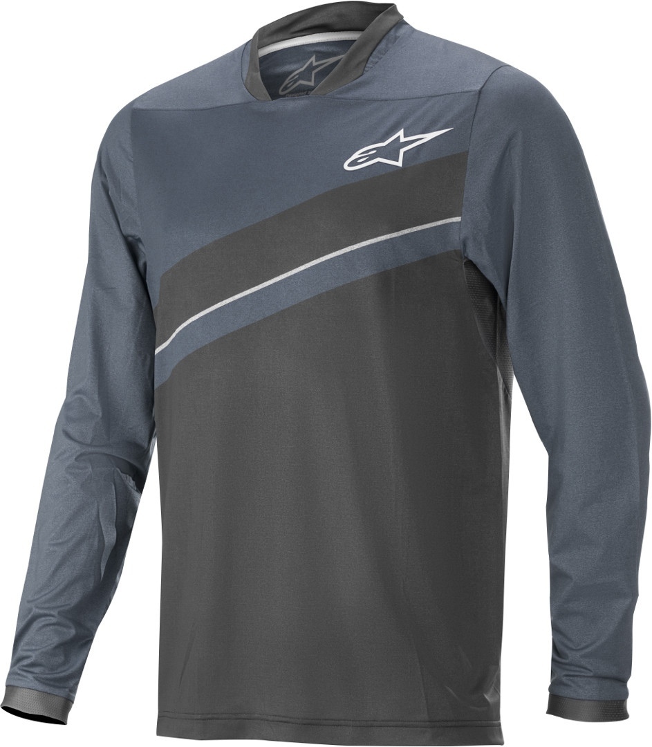 

Джерси Alpinestars Alps 8.0 LS велосипедные, сине-серые