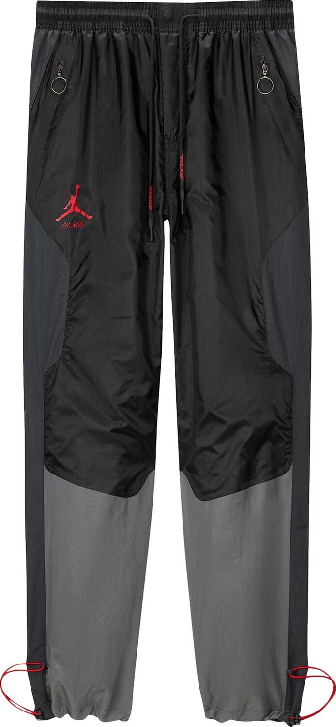 

Брюки Off-White x Air Jordan Woven Pant 'Black', черный