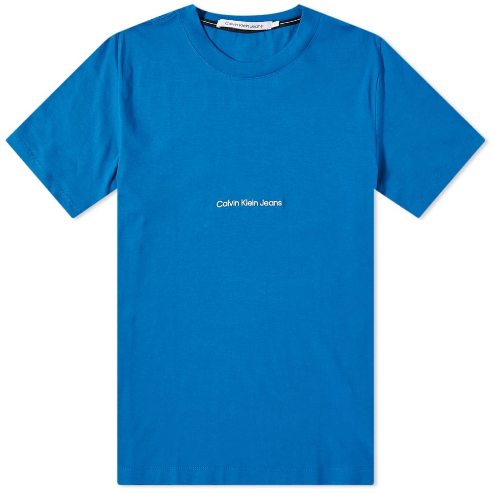 

Футболка Calvin Klein Institutional Tee, Синий