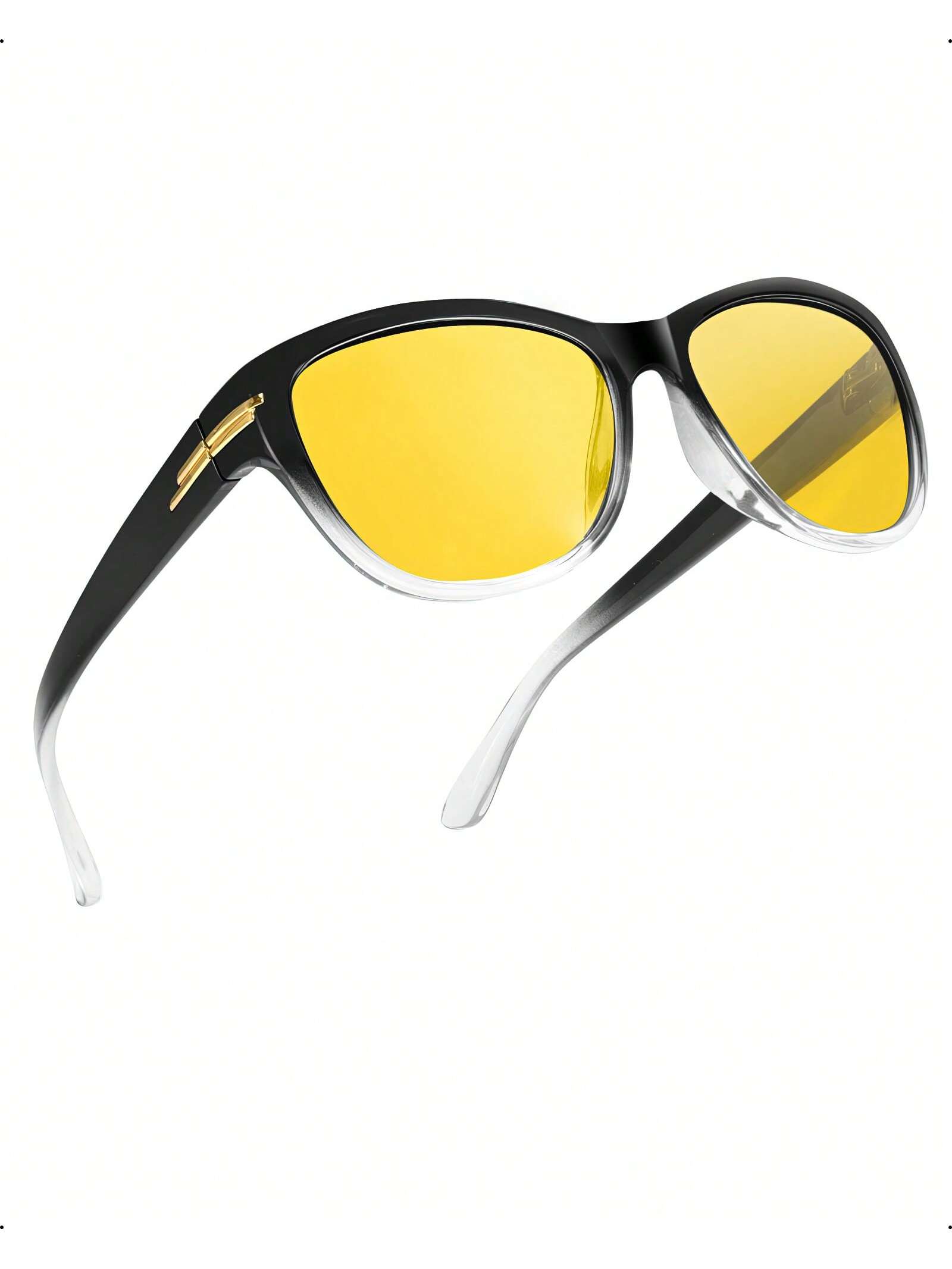 LVIOE 1 пара очков для ночного вождения для женщин и мужчин антибликовые поляризационные желтые очки ночного видения для ночного времени LN2317 фото