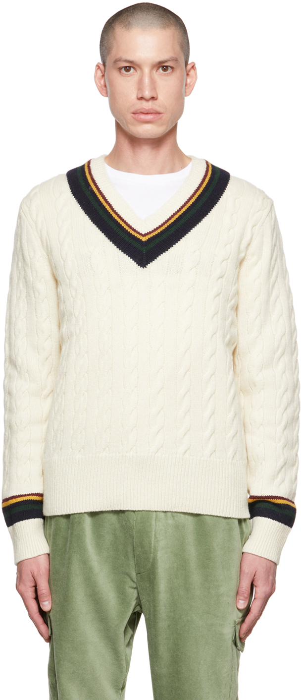 

Свитер с рисунком Off-White Polo Ralph Lauren, Серый