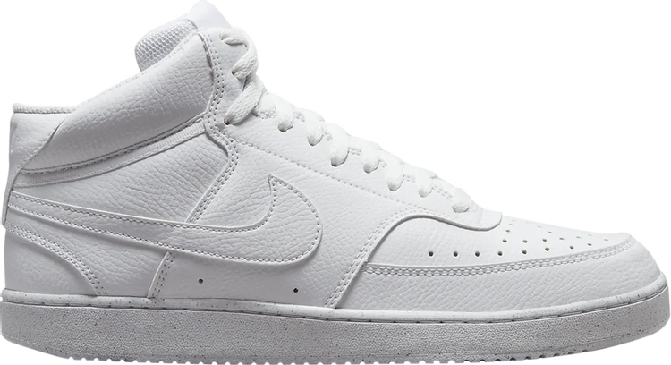 Кроссовки Nike Court Vision Mid Next Nature 'Triple White', белый - фото