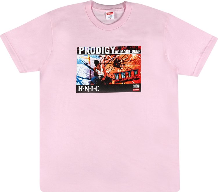 Футболка Supreme HNIC Tee 'Light Pink', розовый футболка supreme hnic tee light pink розовый