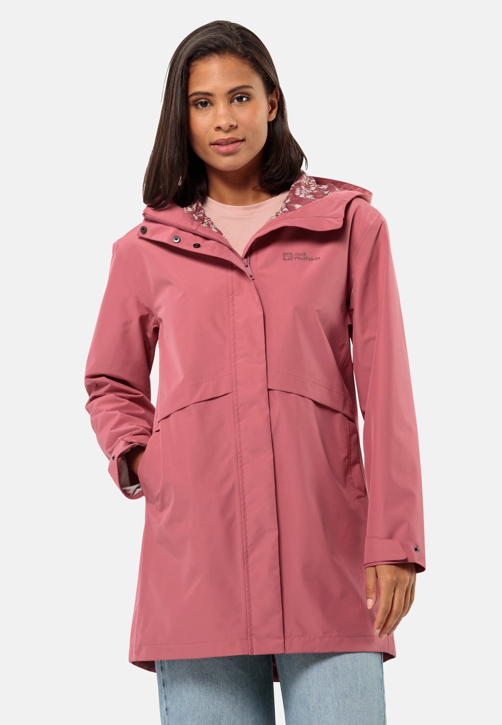 

Парка Jack Wolfskin, цвет soft pink