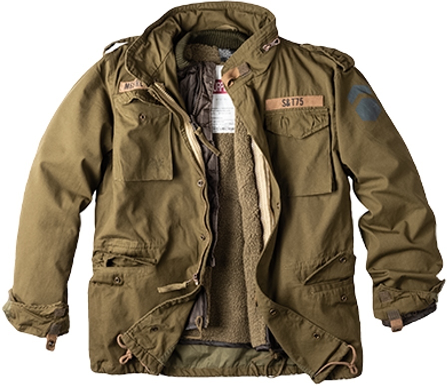 Куртка Surplus Regiment M65, оливковый рубашка surplus m65 basic оливковый