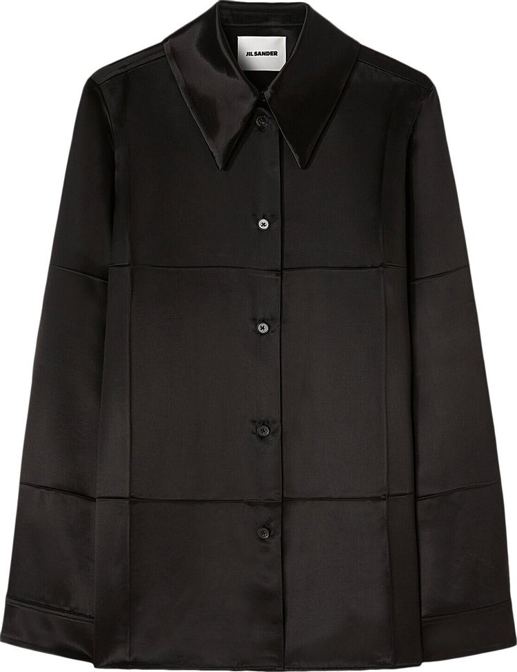 

Рубашка Jil Sander Relaxed Fit Shirt 'Black', черный