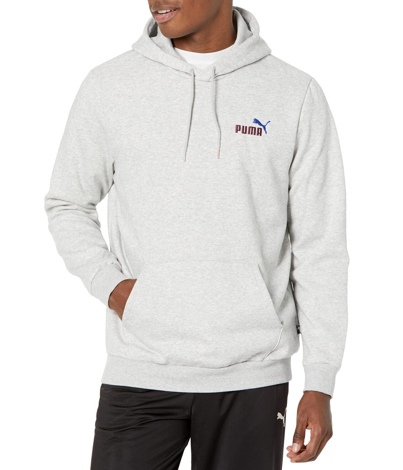 

Толстовка Puma Essentials Embroidery Logo Fleece, светло-серый