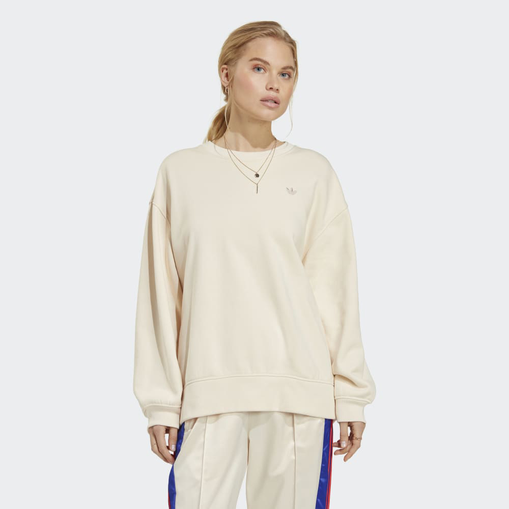 Толстовка Adidas Originals Premium Essentials Oversized Sweatshirt, Белый