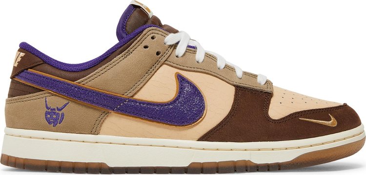 Кроссовки Nike Dunk Low Premium 'Setsubun', коричневый - фото