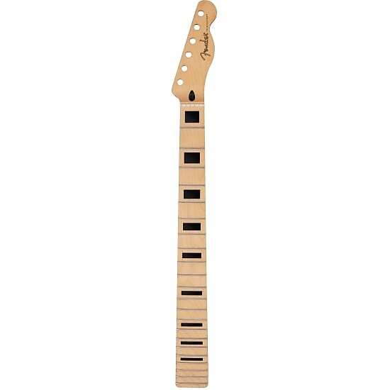 

Гриф Fender Player Series Telecaster с блочными вставками, 22 лада Medium Jumbo, клен Necks