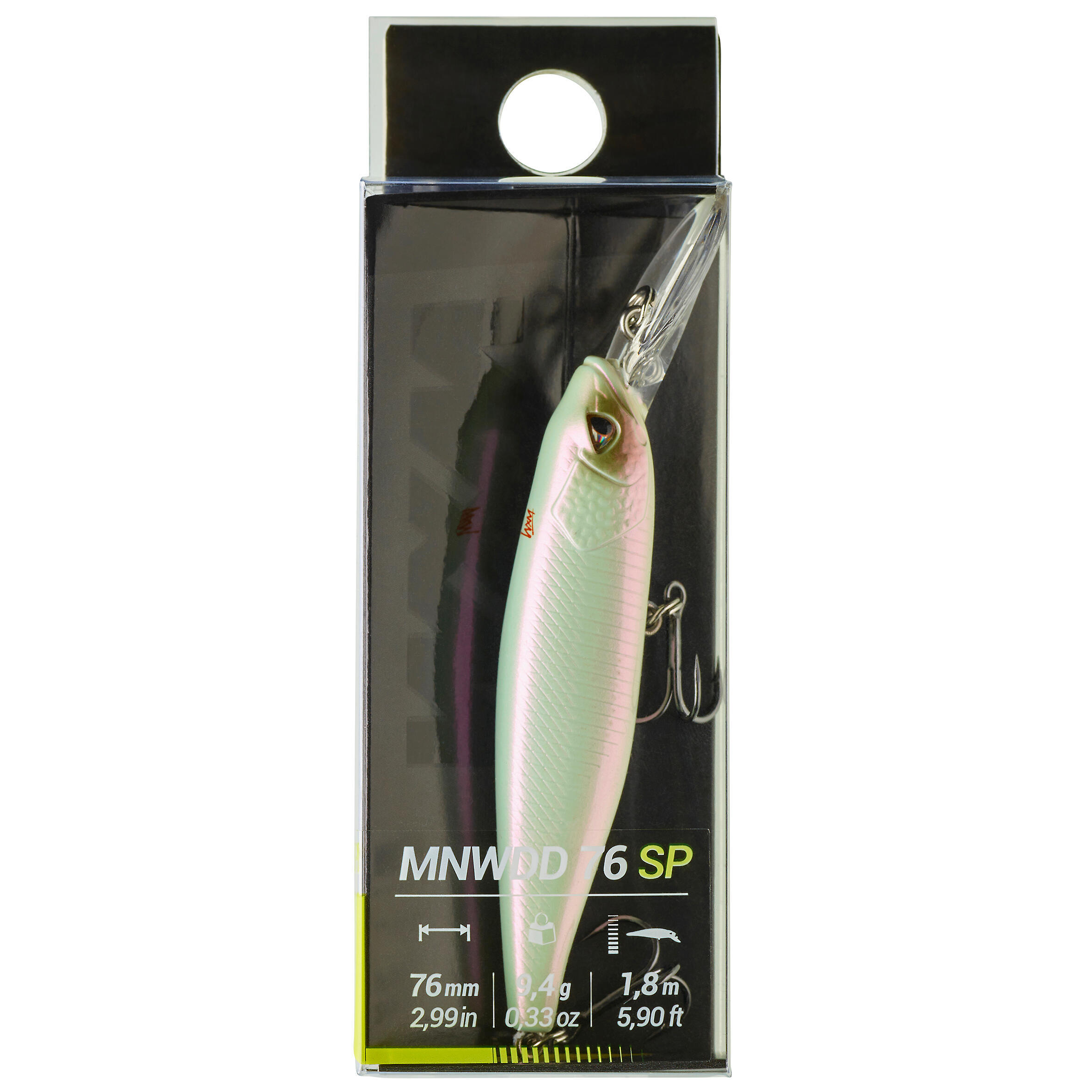 Воблер Джеркбейт MINNOW WXM MNWDD 76 SP белый CAPERLAN, белый – купить  из-за границы через сервис «CDEK.Shopping»