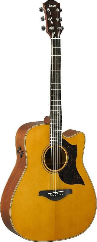 

Винтажная акустическая электрогитара Yamaha A3M Natural A3M Vintage Natural Acoustic Electric Guitar