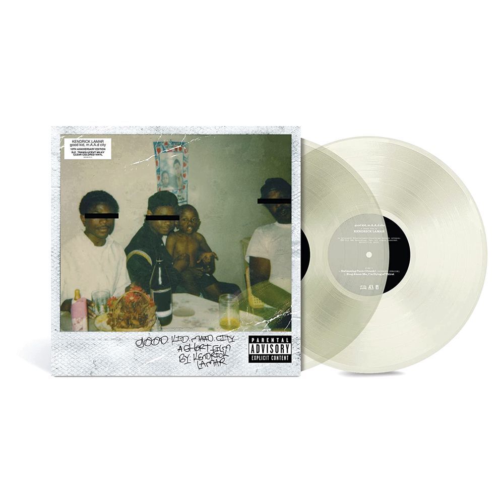 

Виниловая пластинка Good Kid M.A.A.D City (Transparent Colored Vinyl) (10th Anniversary Limited Edition) (2 Discs) | Kendrick Lamar
