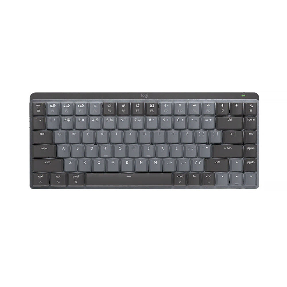 цена Клавиатура Logitech MX Mechanical mini беспроводная, механическая, английская раскладка, Red Switch, графит