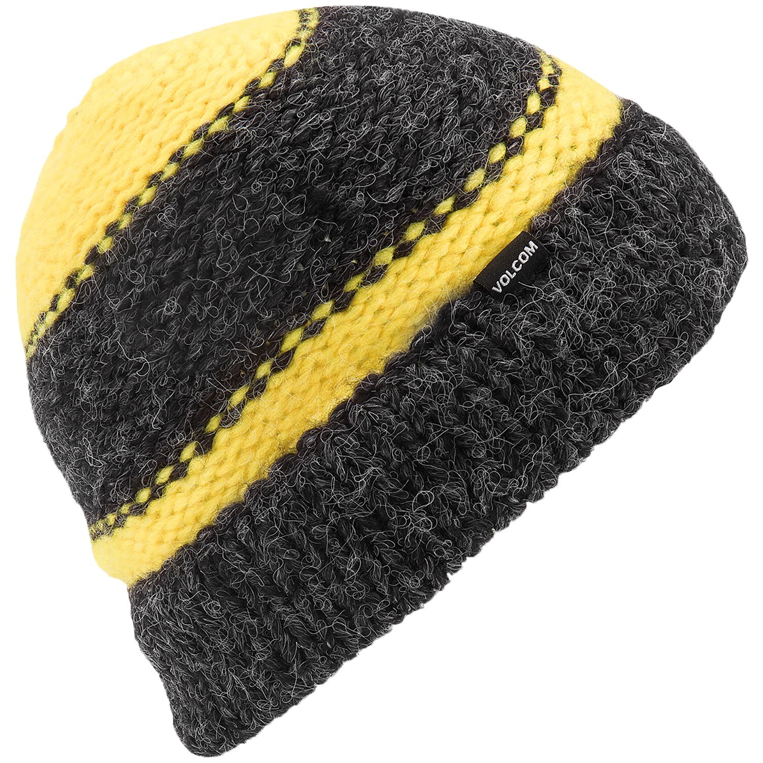 

Шапка Volcom AP ручной вязки, черный