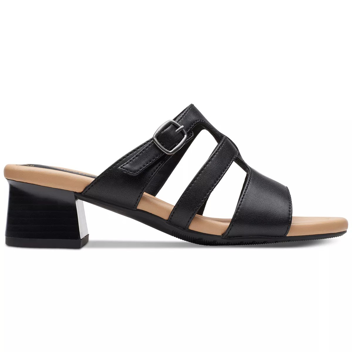 

Босоножки Clarks Desirae Palm Slip-on, черный