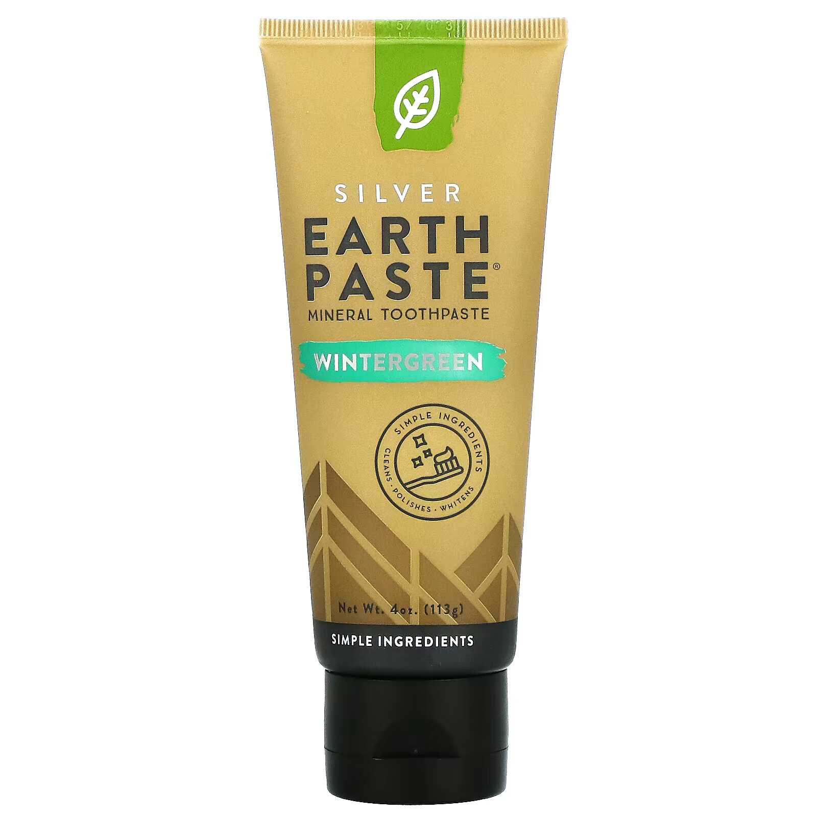 

Redmond Trading Company, Earthpaste, минеральная зубная паста, грушанка, 113 г (4 унции)