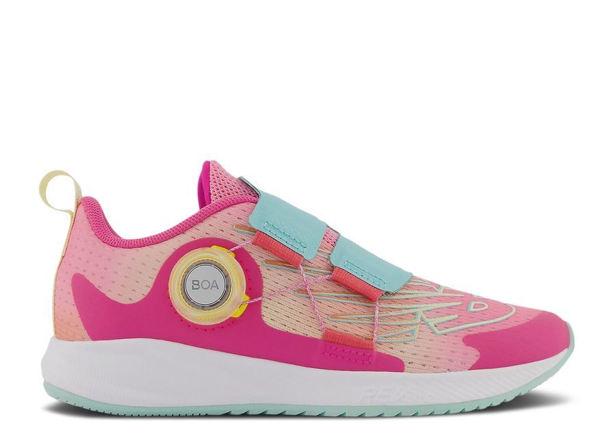 

Кроссовки New Balance New Balance FuelCore Reveal V3 BOA Little Kid Wide, цвет Hi Pink Surf