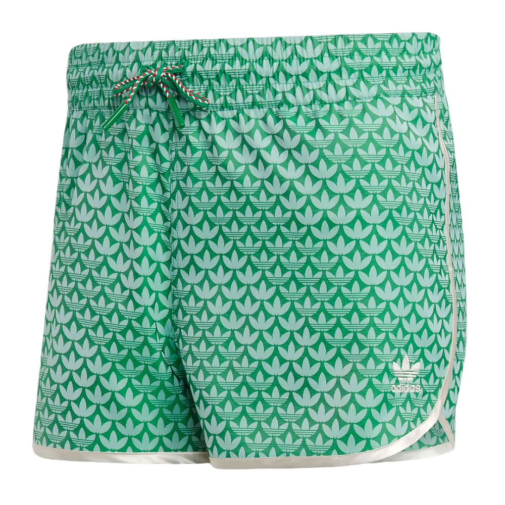 

Шорты Adidas Originals Adicolor 70s High-waist Monogram, зеленый