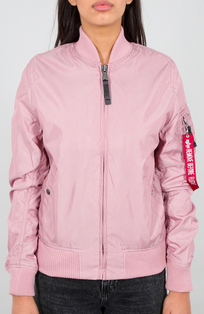 

Куртка Alpha Industries MA-1 TT женская, розовая, Розовый