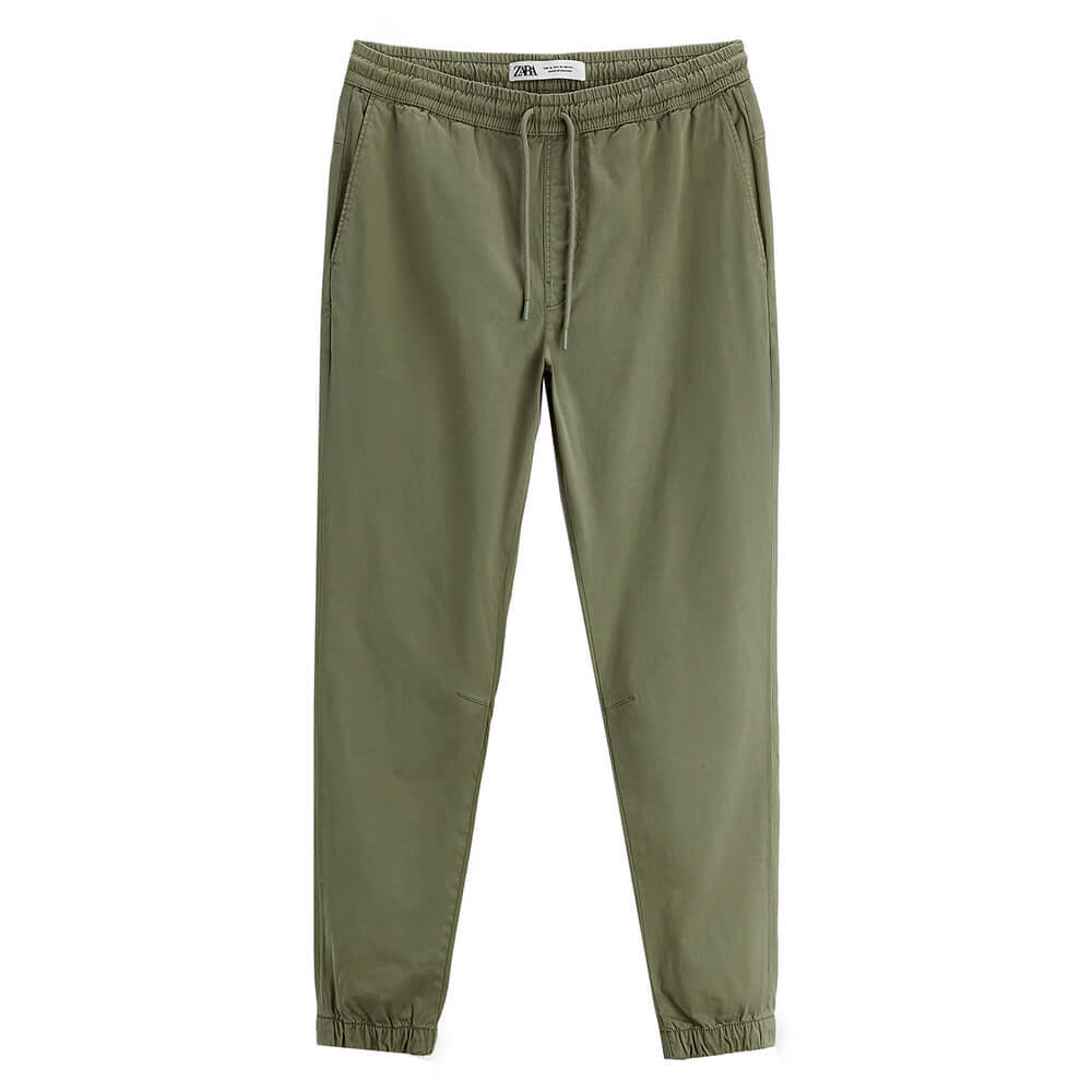 

Джоггеры Zara Slim Fit, хаки