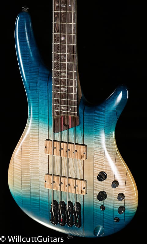 Бас-гитара Ibanez Premium SR4CMLTD Bass Caribbean Islet Low Gloss - 211P01210310270-8.92 lbs Premium SR4CMLTD Bass - 211P01210310270-8.92 lbs