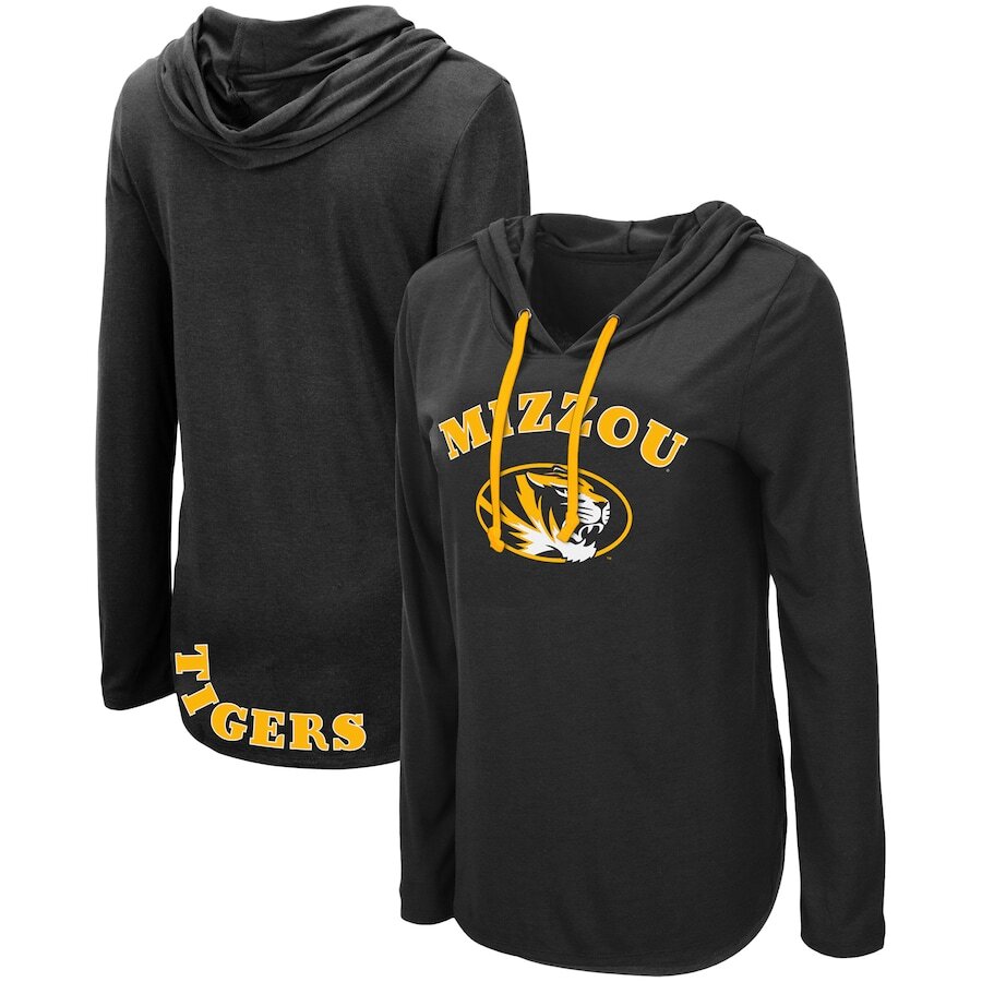 

Футболка с длинным рукавом Colosseum Missouri Tigers, черный