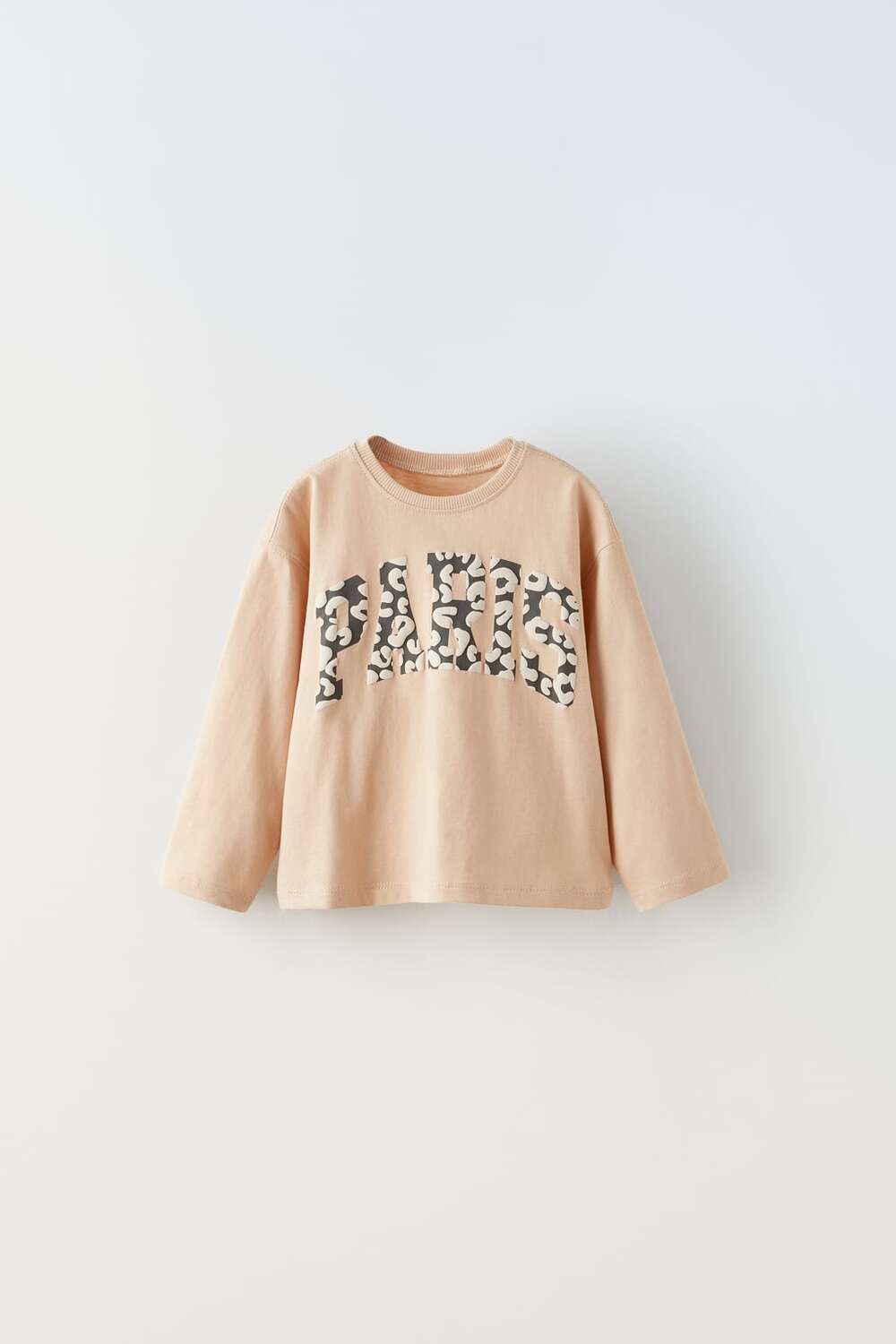 

Футболка с признанным слоганом ZARA, бежевый