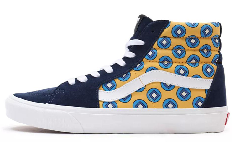 

Кроссовки Vans SK8-Hi Tie Print Mix Синий/Желтый/Красный