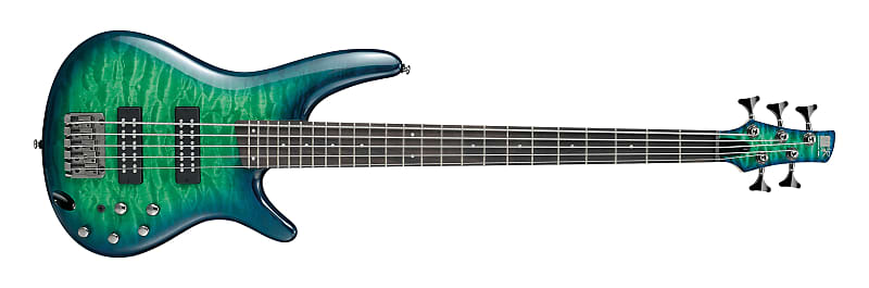 

Басс гитара Ibanez SR405EQM Surreal Blue Burst Gloss 5-String Bass Guitar
