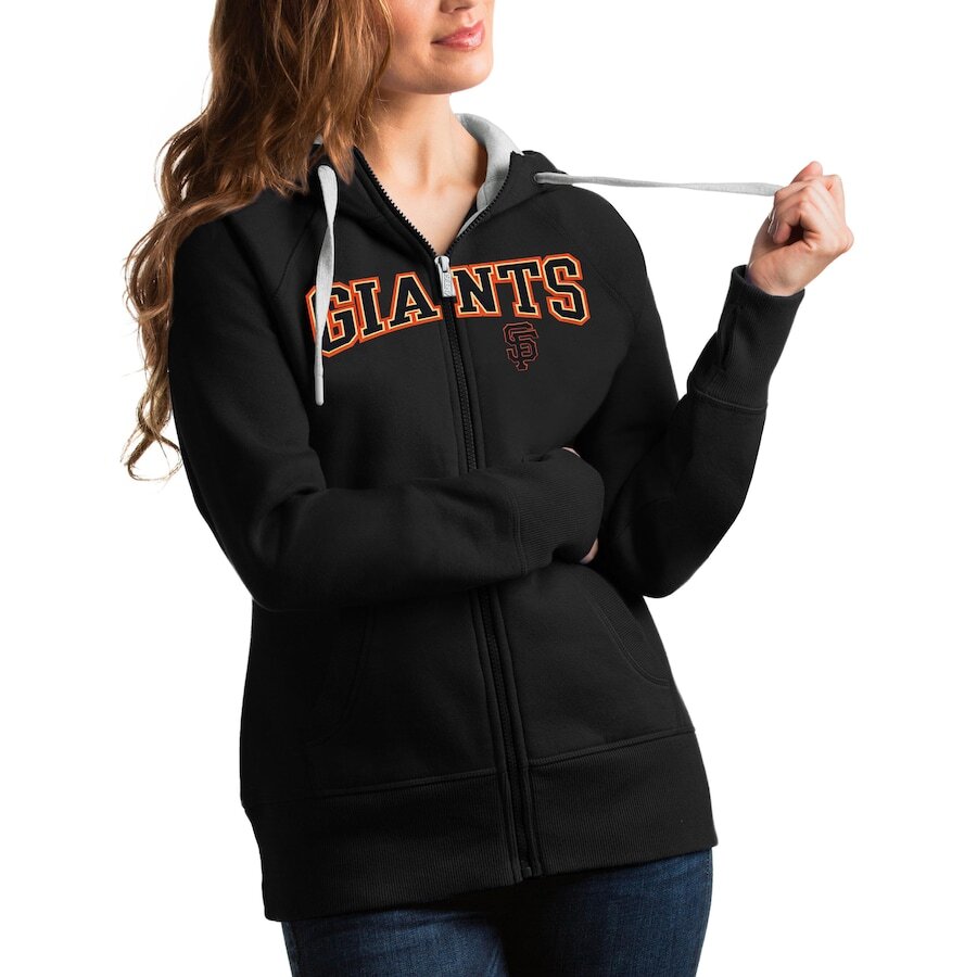 

Толстовка на молнии Antigua San Francisco Giants, черный