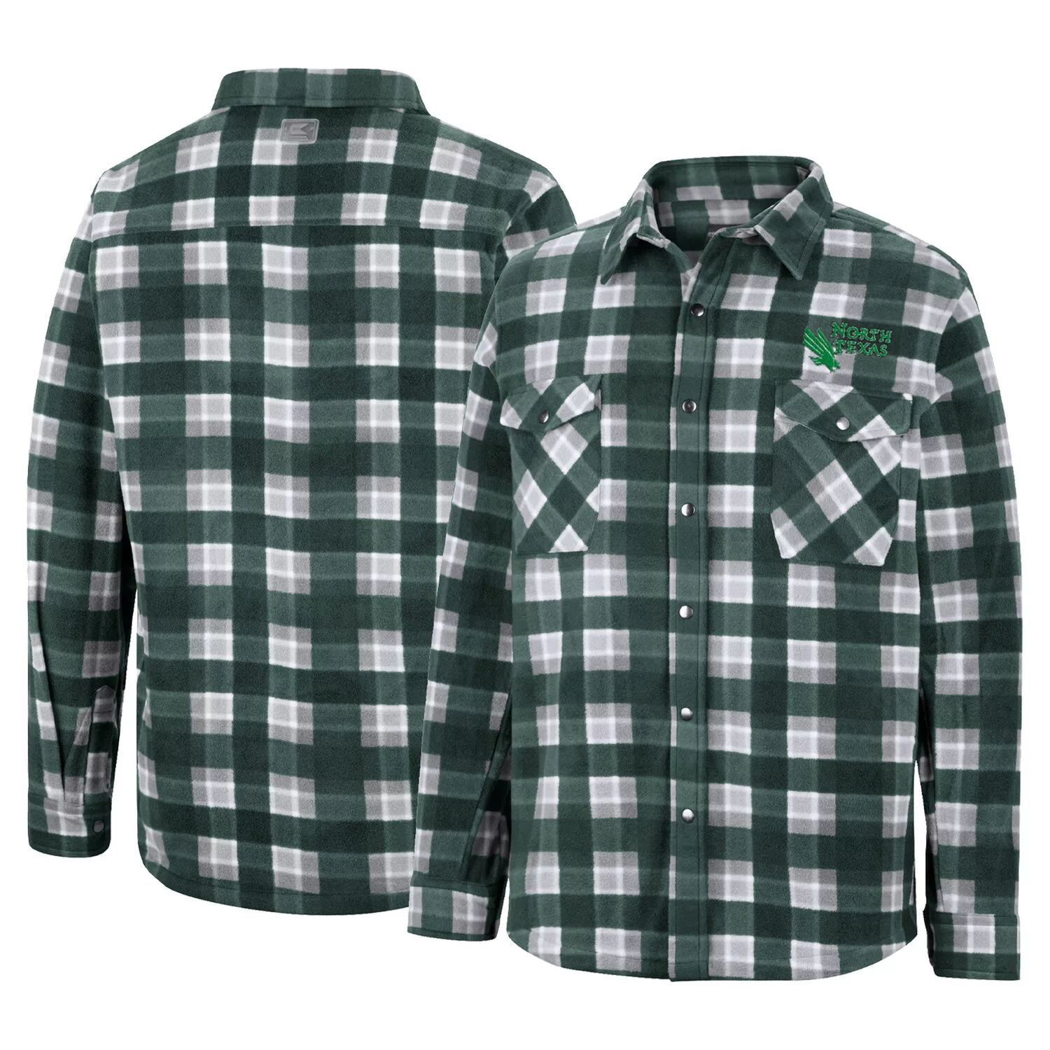 

Мужская куртка на кнопках Kelly Green North Texas Mean Green Ellis Colosseum