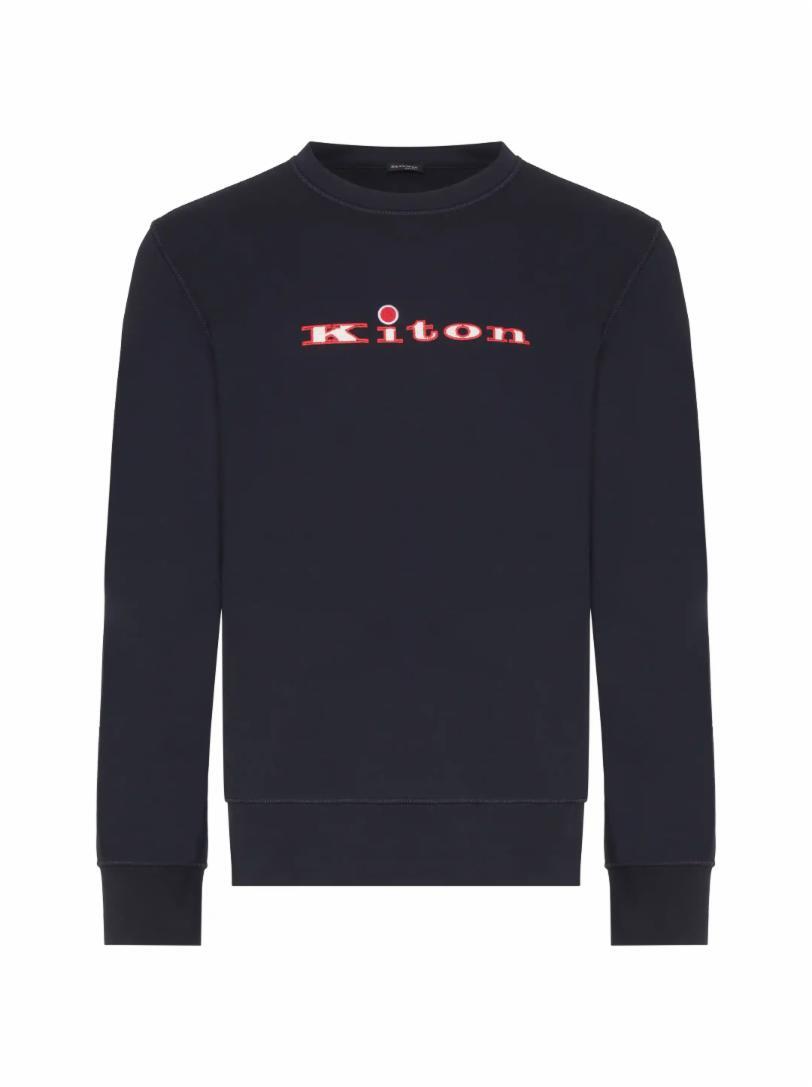 

Хлопковый свитшот с логотипом Kiton