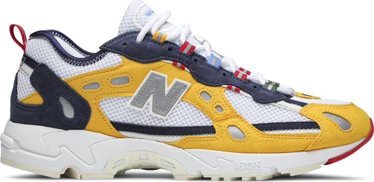 

Кроссовки New Balance Aimé Leon Dore x 827 'Yellow', желтый