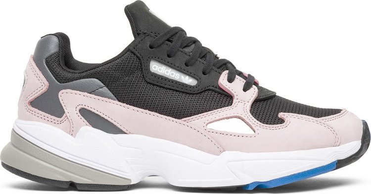 Adidas falcon shoes cheap black and pink