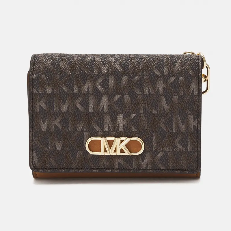 

Кошелек Michael Kors Parker Flap Trifold, коричневый
