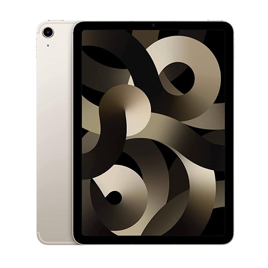 цена Планшет Apple iPad Air (2022), 256 ГБ, Wi-Fi+ Cellular, Starlight