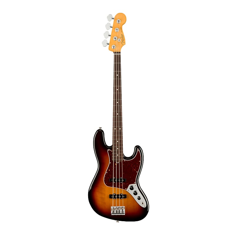 цена Fender American Professional II 4-String Jazz Bass (праворукий, палисандр, 3 цвета Sunburst) Fender American Professional II 4-String Jazz Bass (3-Color Sunburst)