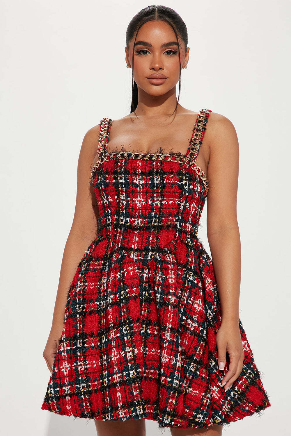 

Мини платье Fashion Nova LD52310X, красный