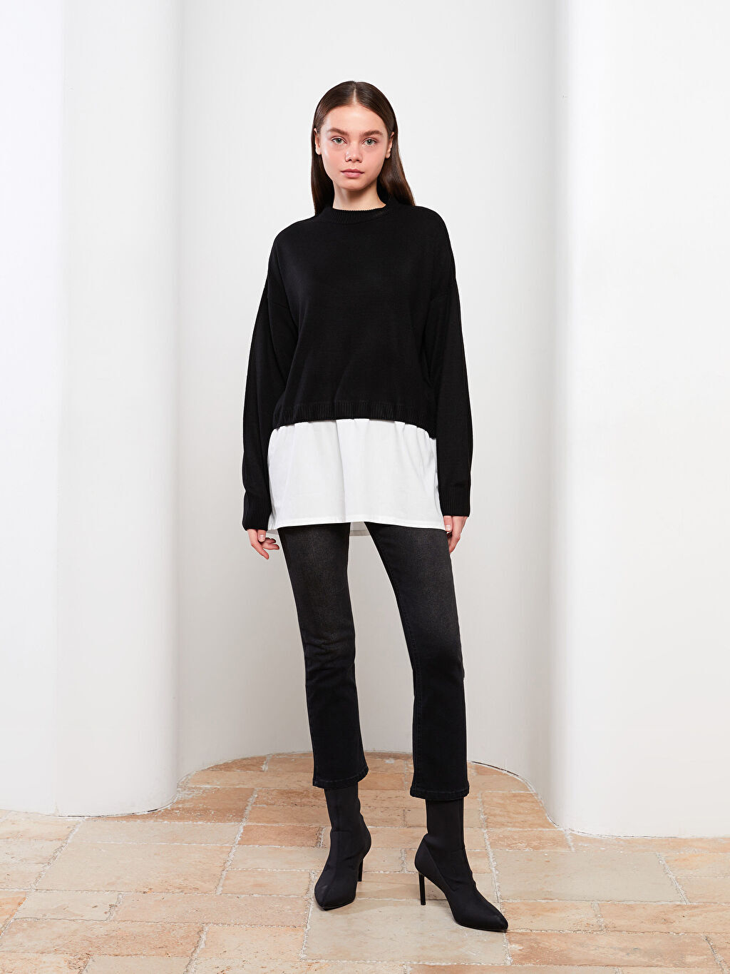 

Узкие прямые женские джинсы LCW Modest