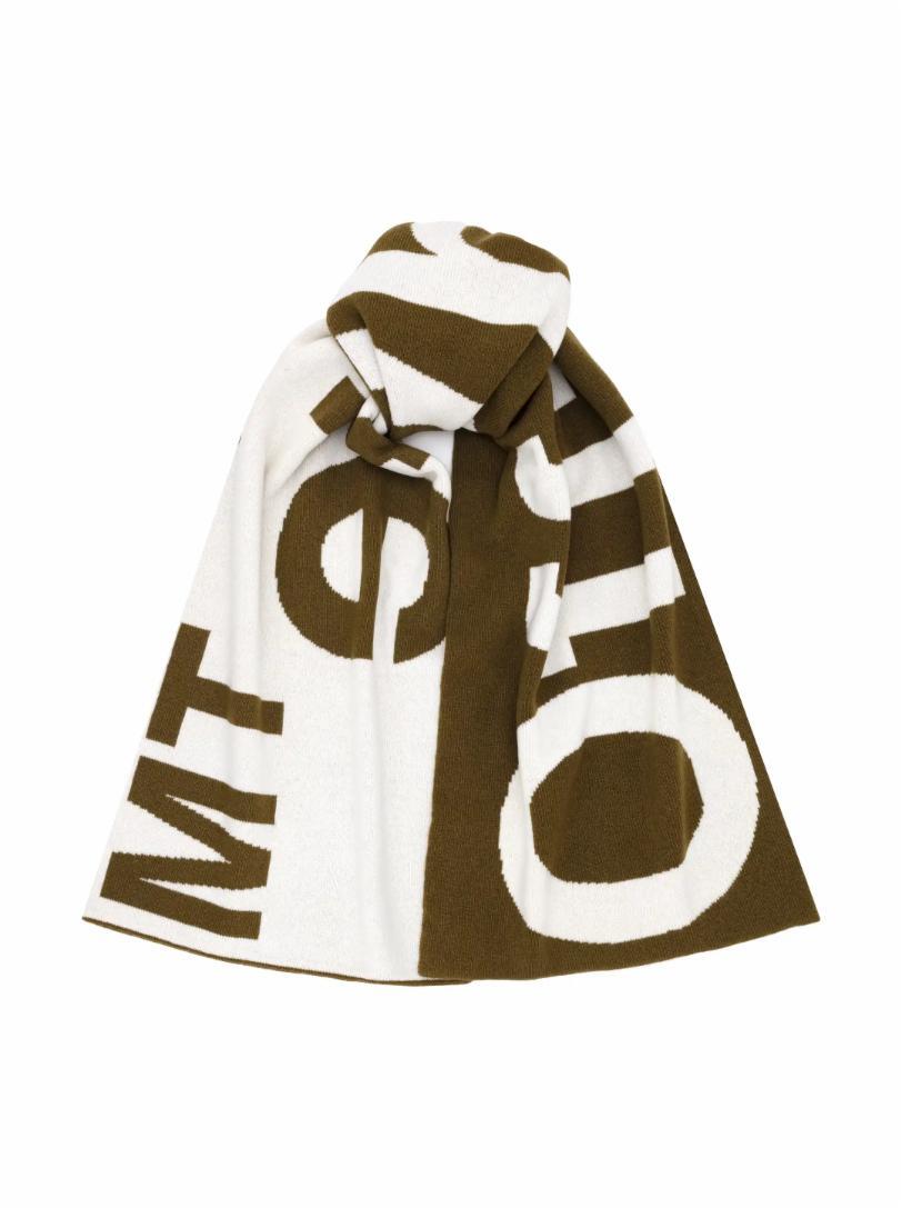 

Шерстяной шарф с логотипом Off-White