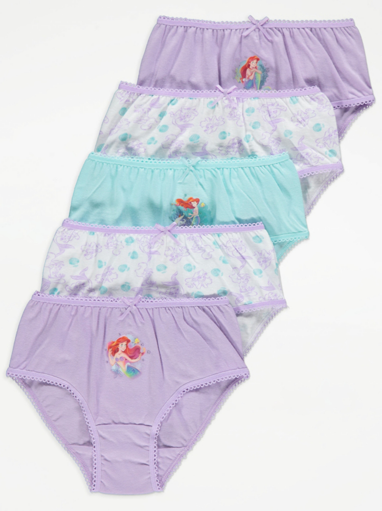 

Набор из 5 трусов Disney The Little Mermaid Ariel George.