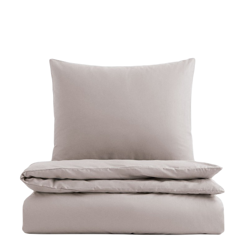 цена Комплект односпального постельного белья H&M Home, серый