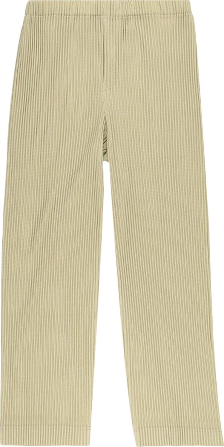 

Брюки Homme Plissé Issey Miyake Loose Fit Straight Pants 'Beige', загар