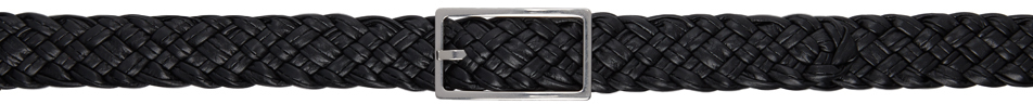 

Черный пояс интрекчато Bottega Veneta