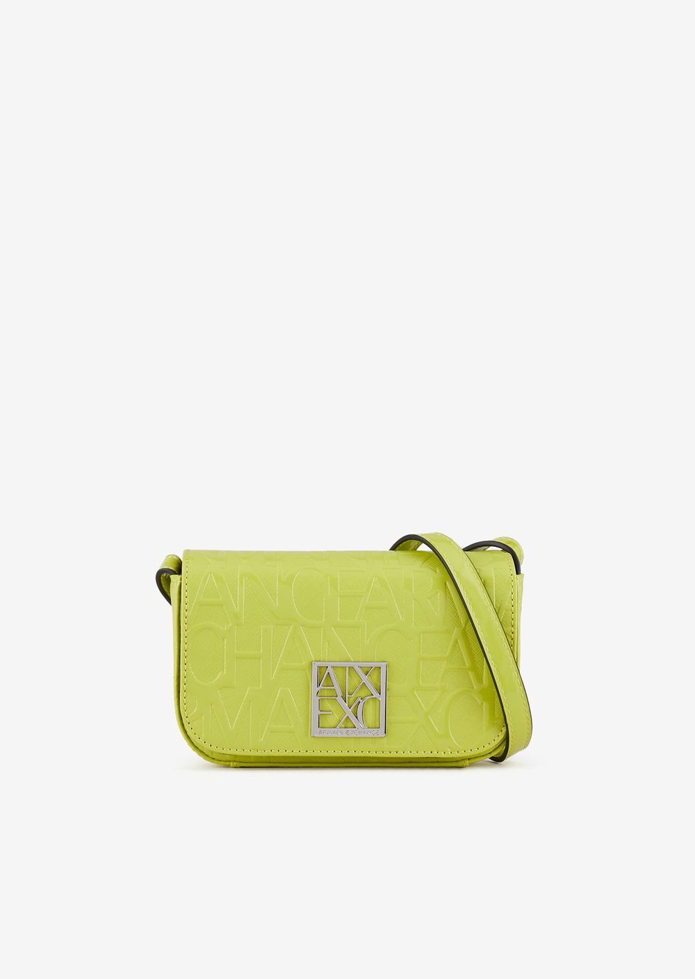 

Сумка через плечо с тиснением Armani Exchange, зеленый
