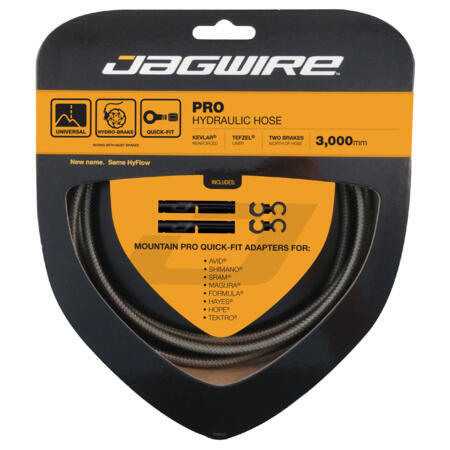 

Комплект гидравлических шлангов Jagwire Pro, серебро / серебро / серебро