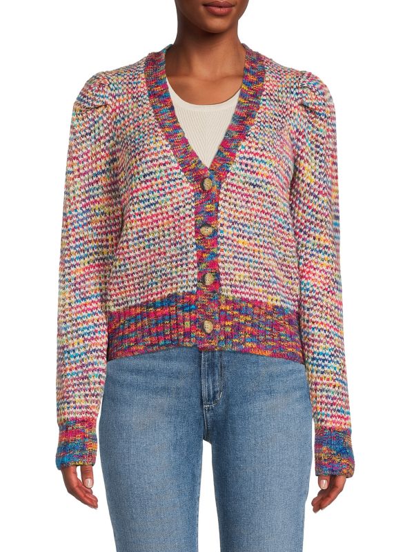 

Кардиган с пышными рукавами Design History Pink multicolor