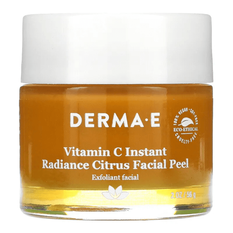 Цитрусовый пилинг для лица Derma E Instant Radiance Vitamin C, 56 г - фото