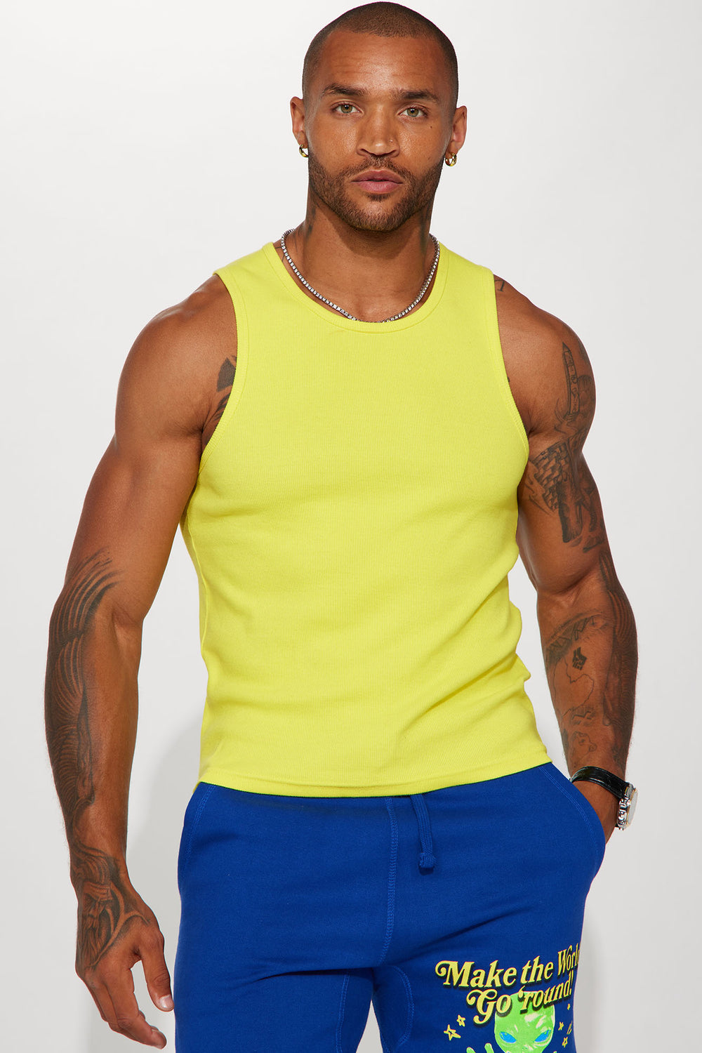 

Майка Fashion Nova ZDF01K310023, банана